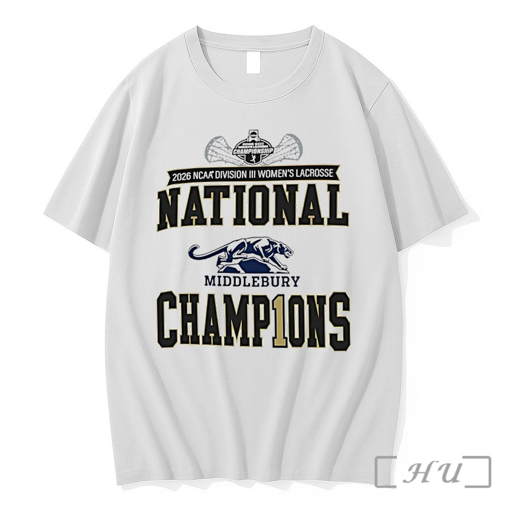 Officials Middlebury Panthers 2026 Ncaa Diii Womens Lacrosse National Champions Unisex T-shirt, Sweatshirt, Hoodie, Long Sleeve Tee - T-Shirt, Sweatshirt, Hoodie