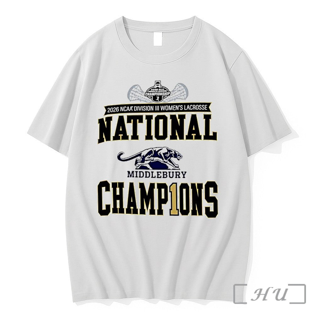 Officials Middlebury Panthers 2026 Ncaa Division Iii Womens Lacrosse National Champions Logo Premium T Shirts - T-Shirt, Sweatshirt, Hoodie