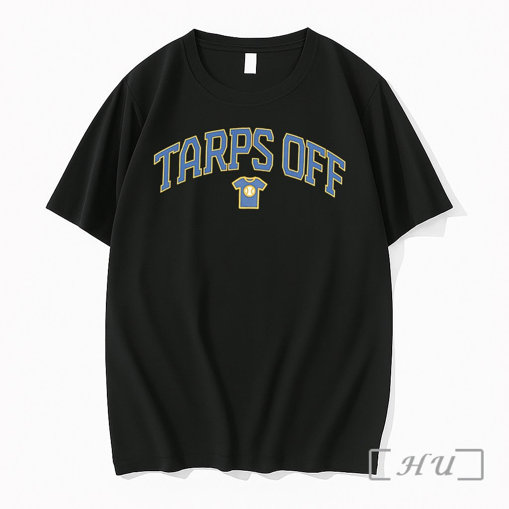 Officials Milwaukee Brewers Tarps Off Logo Tee Unisex T-shirt, Sweatshirt, Hoodie, Long Sleeve Tee - T-Shirt, Sweatshirt, Hoodie