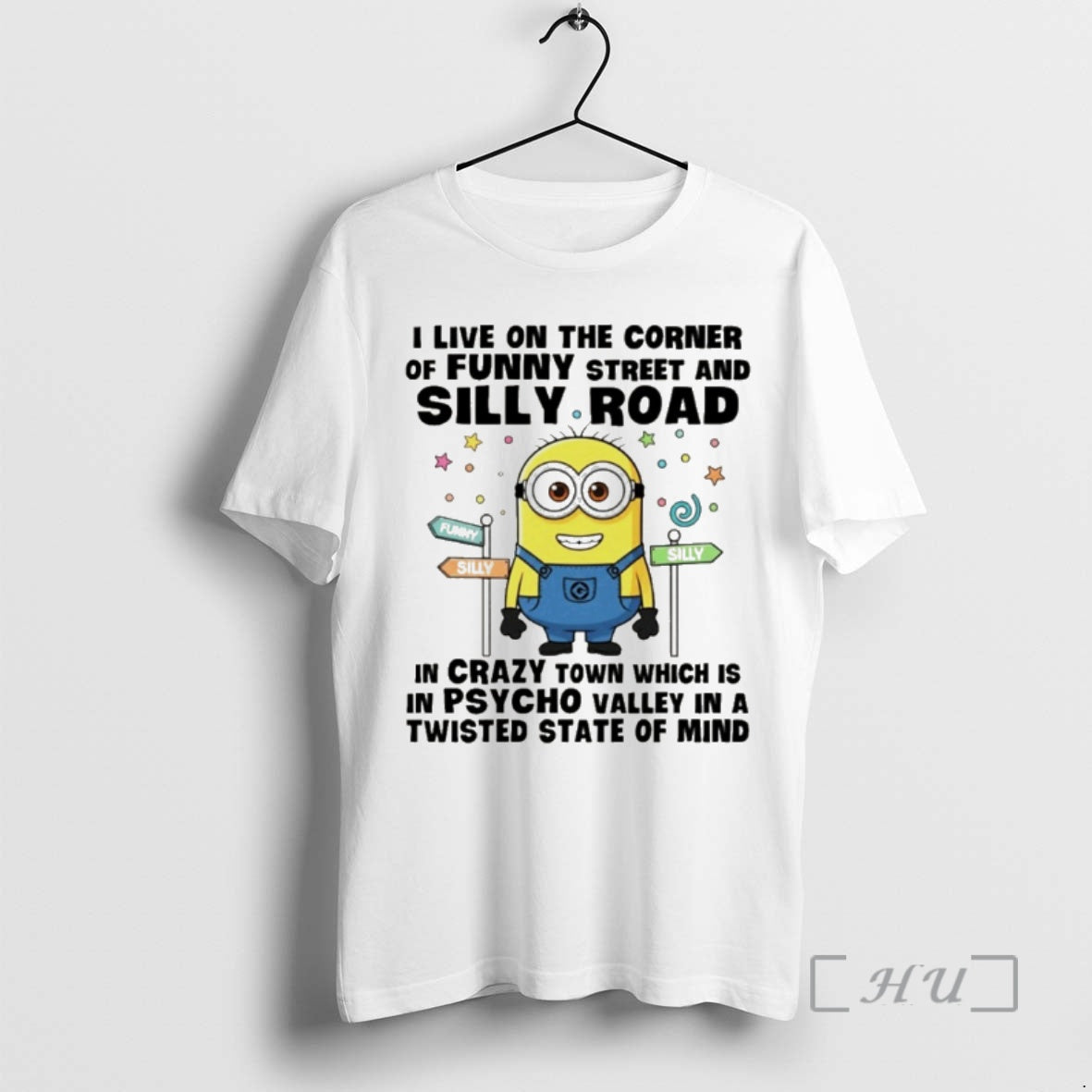 Officials Minion I Live Corner Funny Street Silly Road Crazy T-Shirts, Hoodie, Sweatshirt - T-Shirt, Sweatshirt, Hoodie