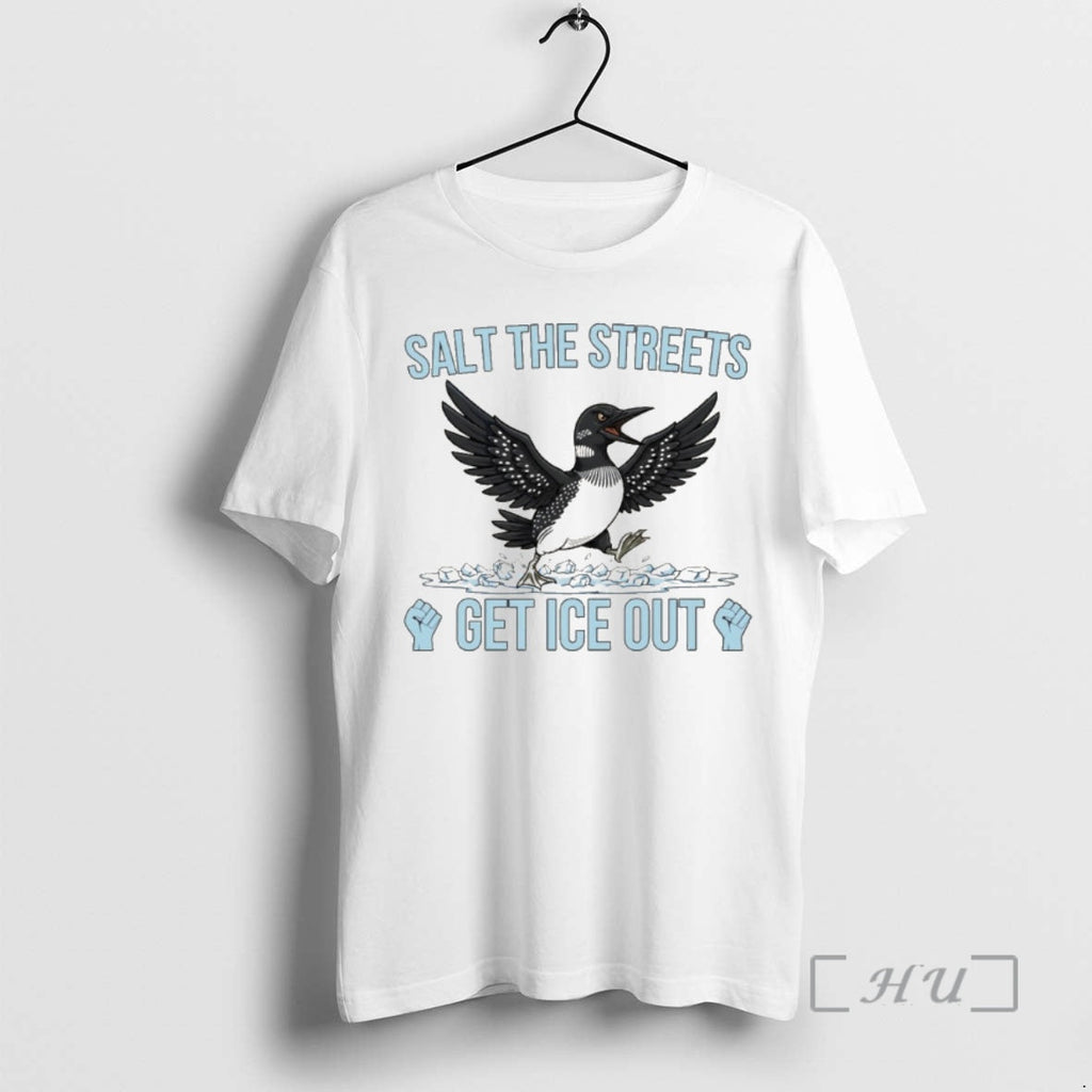 Officials Minnesota Loon Salt Streets Get Ice Out T-Shirts, Hoodie, Sweatshirt - T-Shirt, Sweatshirt, Hoodie