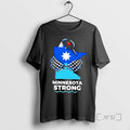 Officials Minnesota Strong State Outline Loon Heart Logo T-Shirts, Hoodie, Sweatshirt - T-Shirt, Sweatshirt, Hoodie