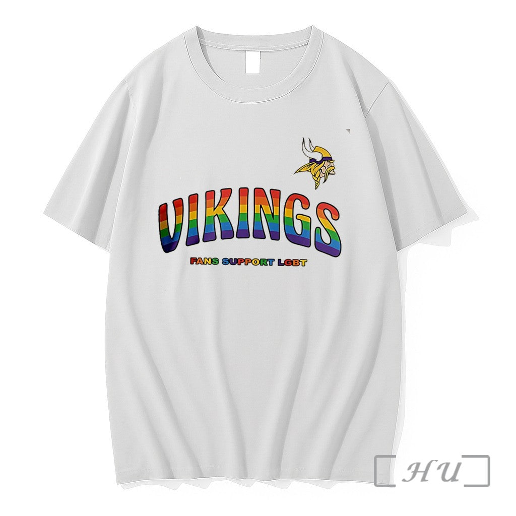 Officials Minnesota Vikings Fans Support Lgbt Pride Month Tee Unisex T-shirt, Sweatshirt, Hoodie, Long Sleeve Tee - T-Shirt, Sweatshirt, Hoodie