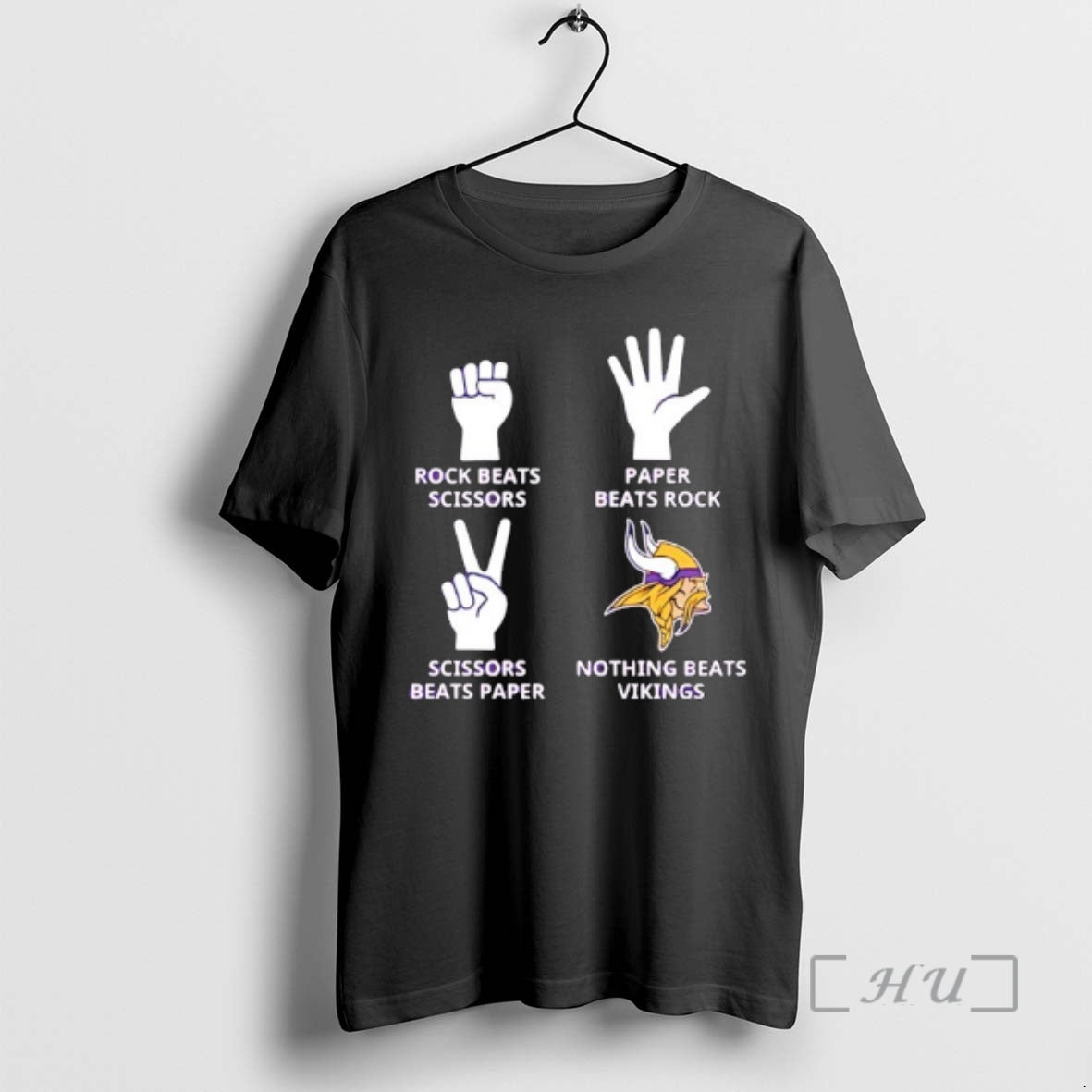 Officials Minnesota Vikings Nothing Beats Rock Beats Scissors Paper Beats Rock Scissors Beats Paper T-Shirts, Hoodie, Sweatshirt - T-Shirt, Sweatshirt, Hoodie