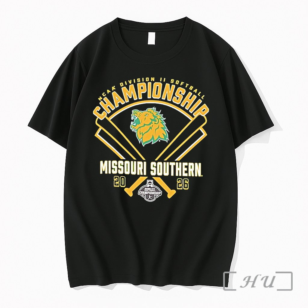 Officials Missouri Southern 2026 Ncaa Division Ii Softball Championship Unisex T-shirt, Sweatshirt, Hoodie, Long Sleeve Tee - T-Shirt, Sweatshirt, Hoodie