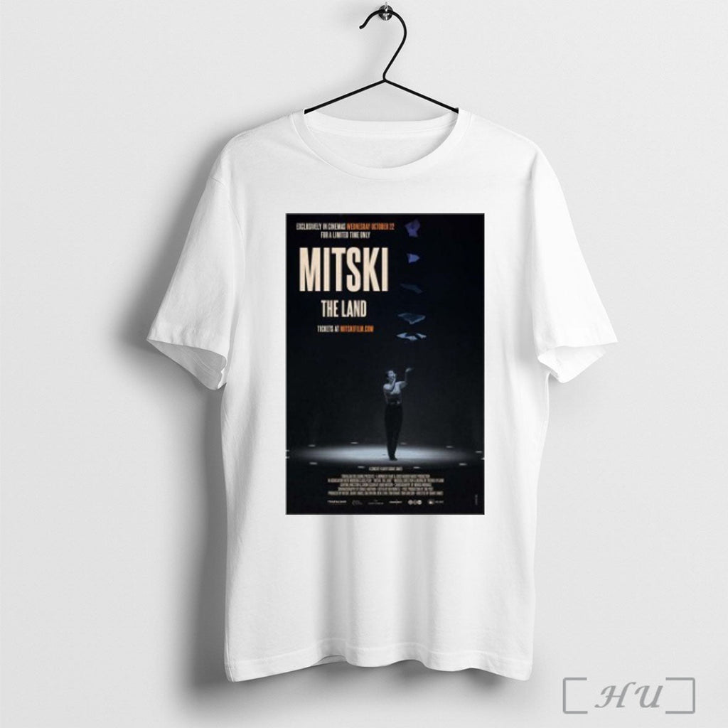 Officials Mitski The Land Exclusively In Cinemas Oct 22 T Shirt Unisex T-shirt, Sweatshirt, Hoodie, Long Sleeve Tee - T-Shirt, Sweatshirt, Hoodie