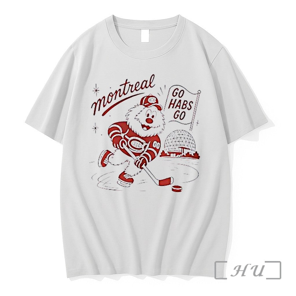 Officials Montreal Canadiens Montreal Character Skating Stick Biosphere Go Habs Go Premium T Shirts Sweater - T-Shirt, Sweatshirt, Hoodie