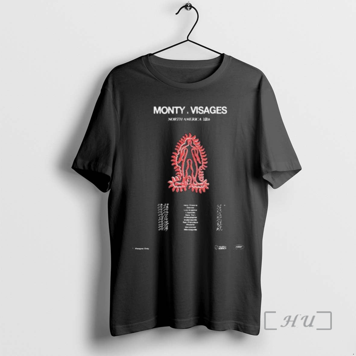 Officials Monty Visages North America Tour 2026 T-Shirts, Hoodie, Sweatshirt - T-Shirt, Sweatshirt, Hoodie