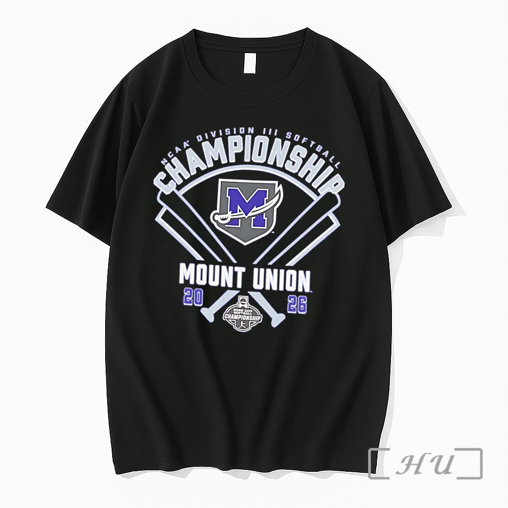 Officials Mount Union Softball Ncaa Division Iii Softball Championship 2026 Tee Premium T Shirts Sweater - T-Shirt, Sweatshirt, Hoodie