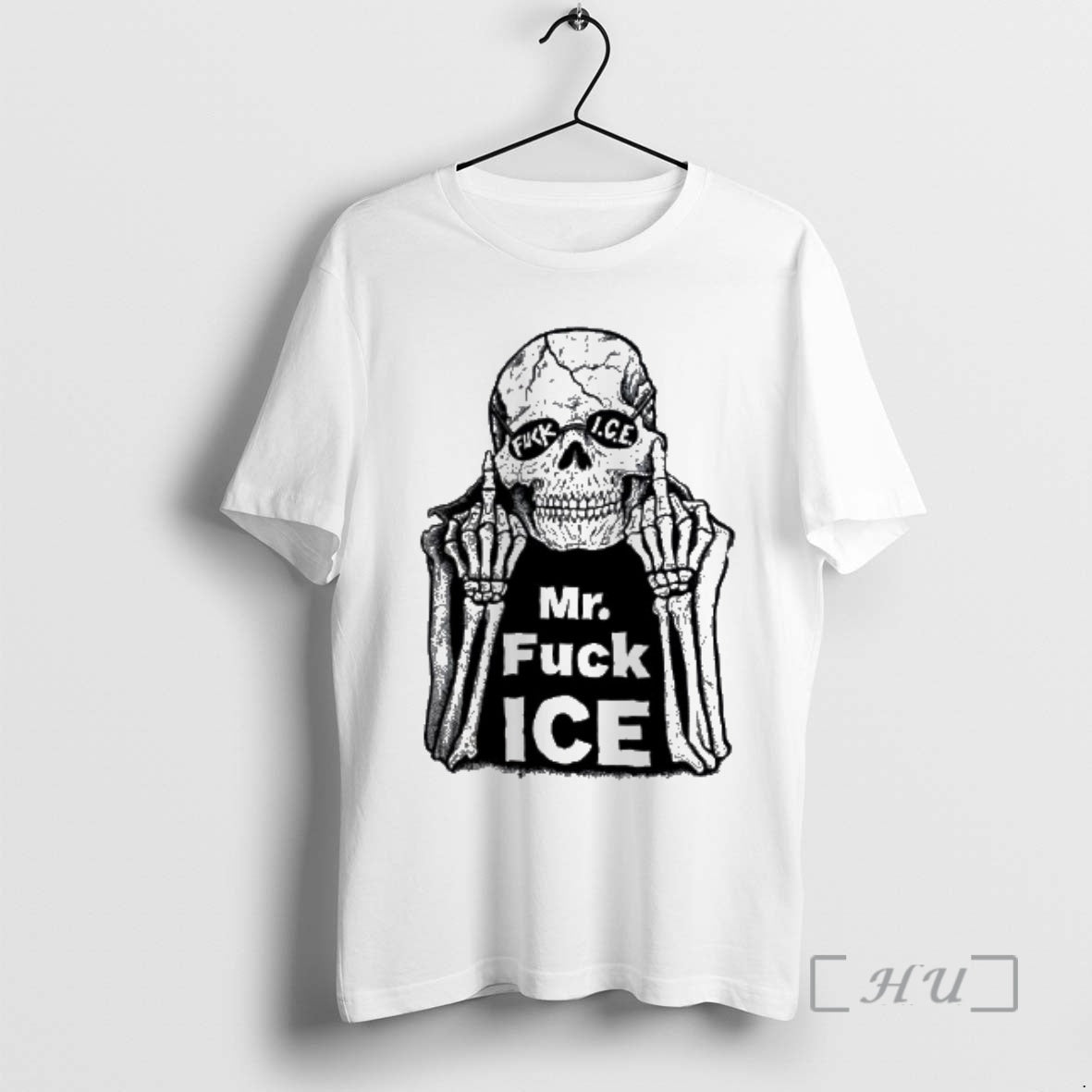 Officials Mr Fuck Ice Skeleton Skull Middle Fingers Political T-Shirts, Hoodie, Sweatshirt - T-Shirt, Sweatshirt, Hoodie