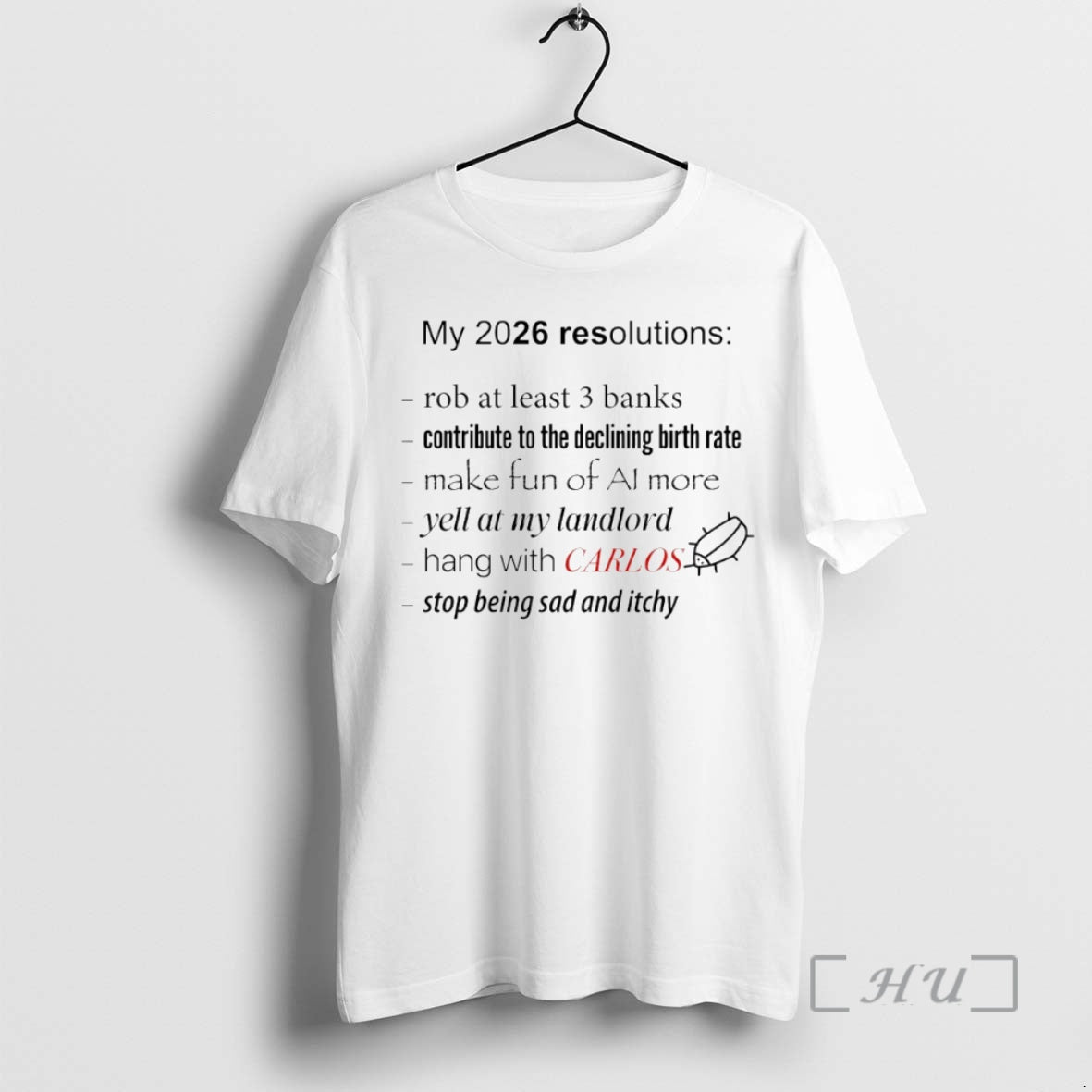 Officials My 2026 Resolutions Hang Carlos Circle T-Shirts, Hoodie, Sweatshirt - T-Shirt, Sweatshirt, Hoodie
