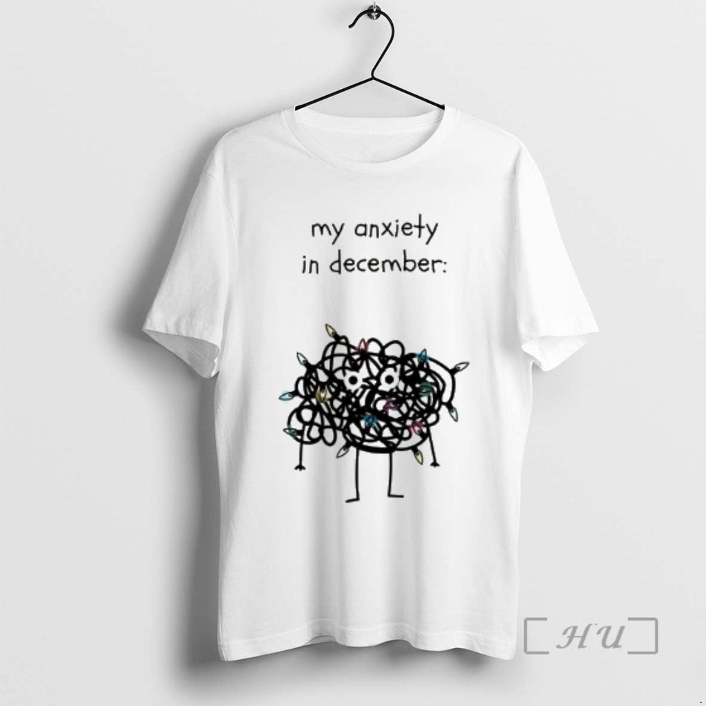 Officials My Anxiety December Lights T-Shirts, Hoodie, Sweatshirt - T-Shirt, Sweatshirt, Hoodie