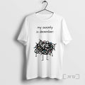 Officials My Anxiety December Lights T-Shirts, Hoodie, Sweatshirt - T-Shirt, Sweatshirt, Hoodie