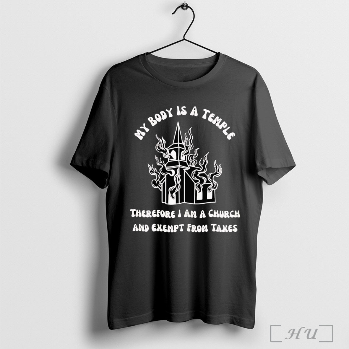 Officials My Body Is A Temple Therefore I Am A Church T Shirt Unisex T-shirt, Sweatshirt, Hoodie, Long Sleeve Tee - T-Shirt, Sweatshirt, Hoodie