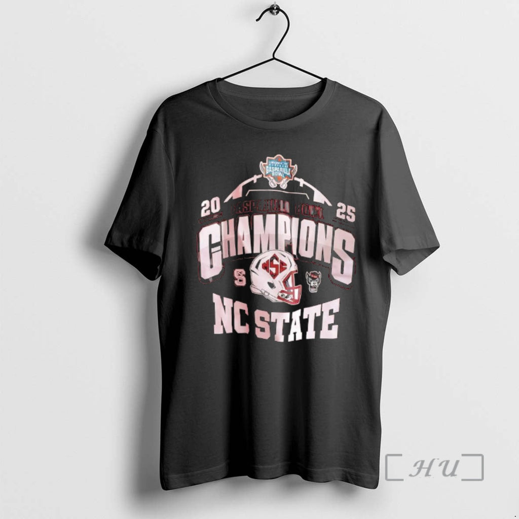 Officials Nc State 2025 Gasparilla Bowl Champions T-Shirts, Hoodie, Sweatshirt - T-Shirt, Sweatshirt, Hoodie