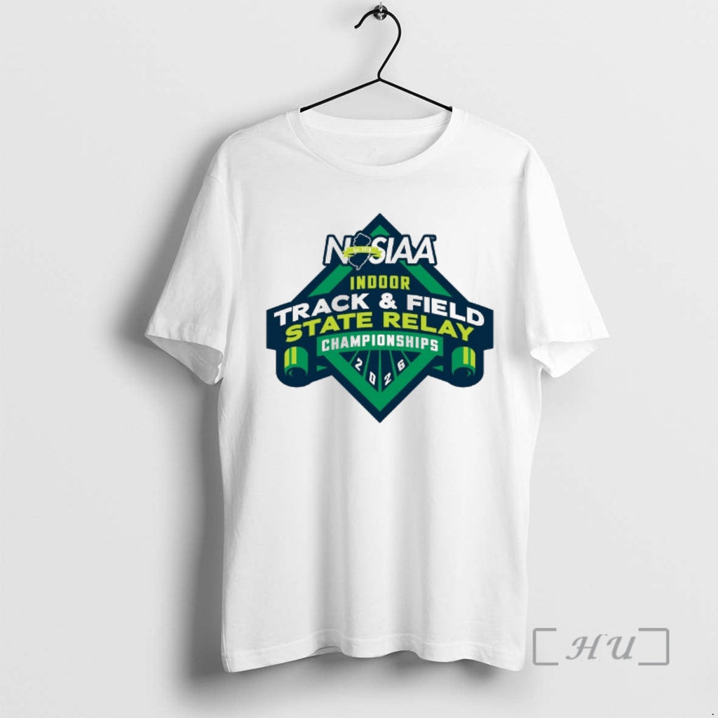 Officials Njsiaa Indoor Track Field State Relay Championship 2026 Logo T-Shirts, Hoodie, Sweatshirt - T-Shirt, Sweatshirt, Hoodie