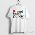 Officials Npr Proud To Be Public Rainbow Lgbtq Pride 2026 White Premium T Shirts Sweater Unisex T-shirt, Sweatshirt, Hoodie, Long Sleeve Tee - T-Shirt, Sweatshirt, Hoodie