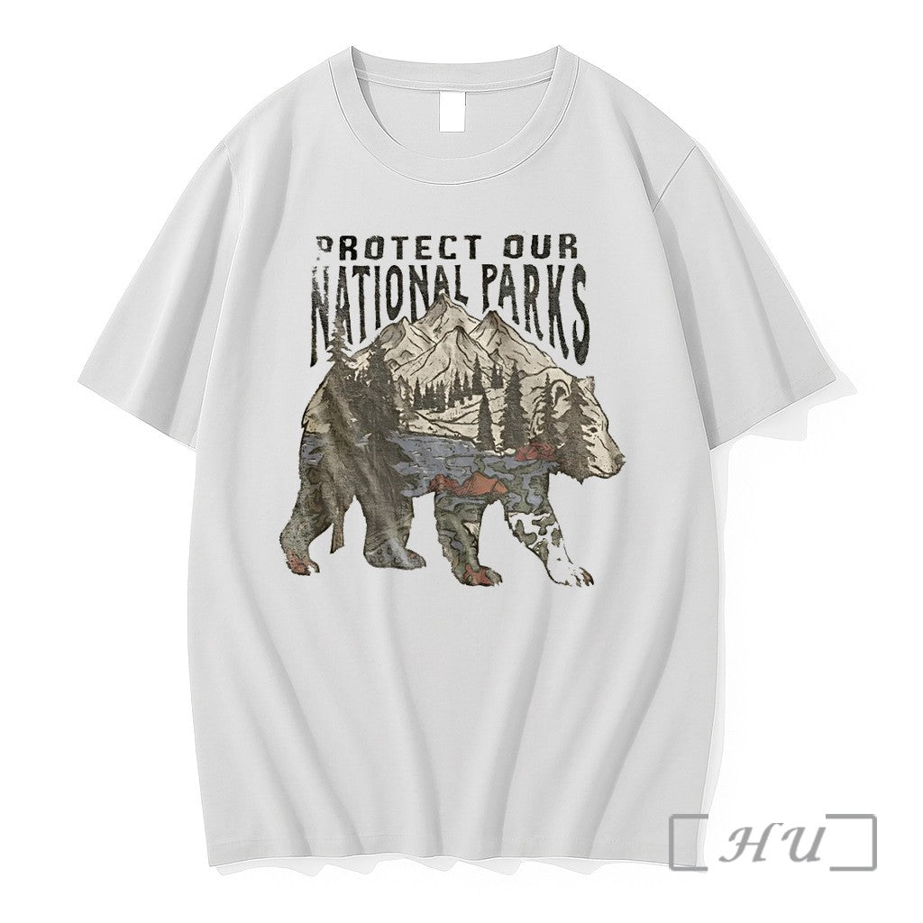Officials National Parks Bear Graphic Protect Our National Parks Unisex T-shirt, Sweatshirt, Hoodie, Long Sleeve Tee - T-Shirt, Sweatshirt, Hoodie