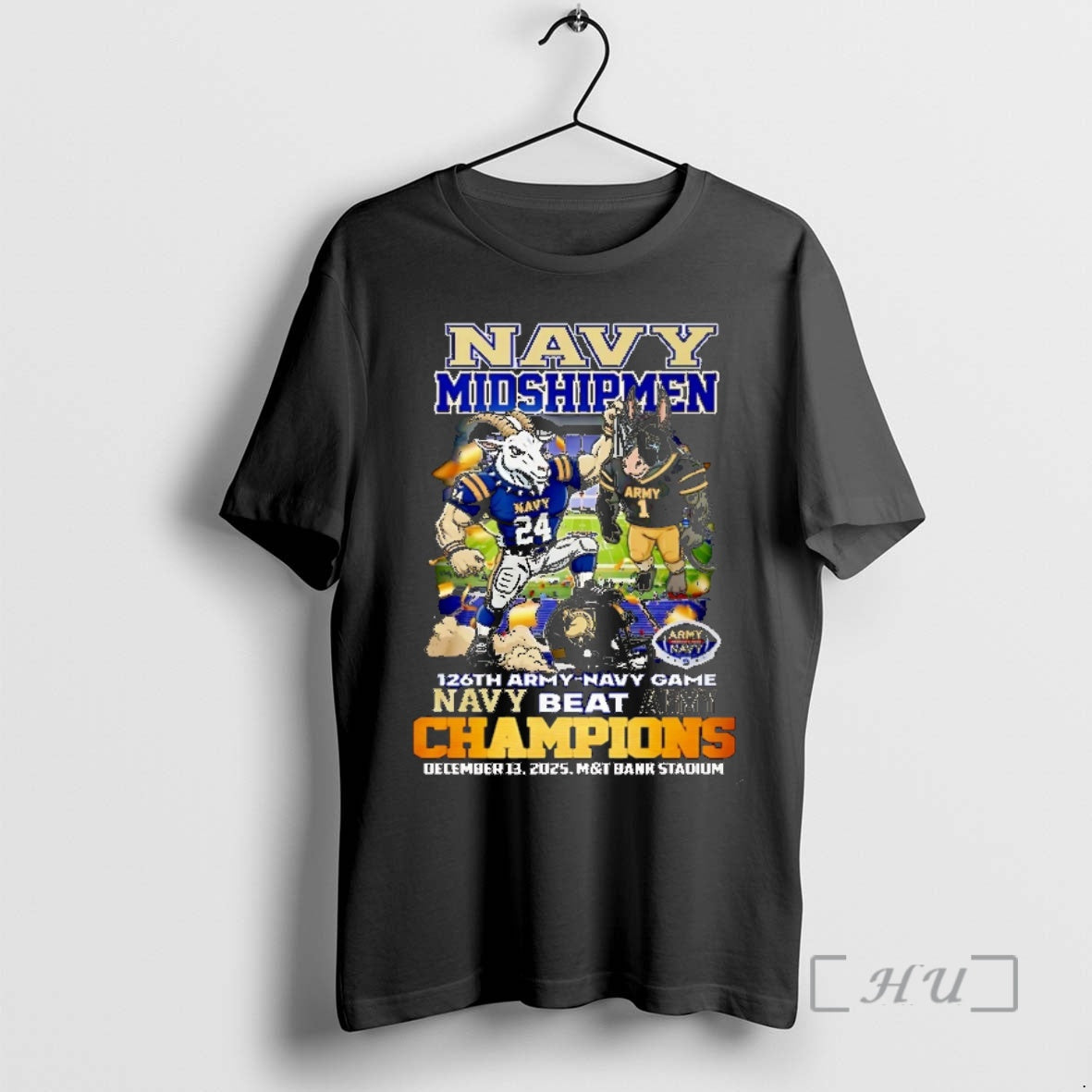 Officials Navy Midshipmen Beat Army 2025 126th Amry Navy Game Champions Mascot T-Shirts, Hoodie, Sweatshirt - T-Shirt, Sweatshirt, Hoodie