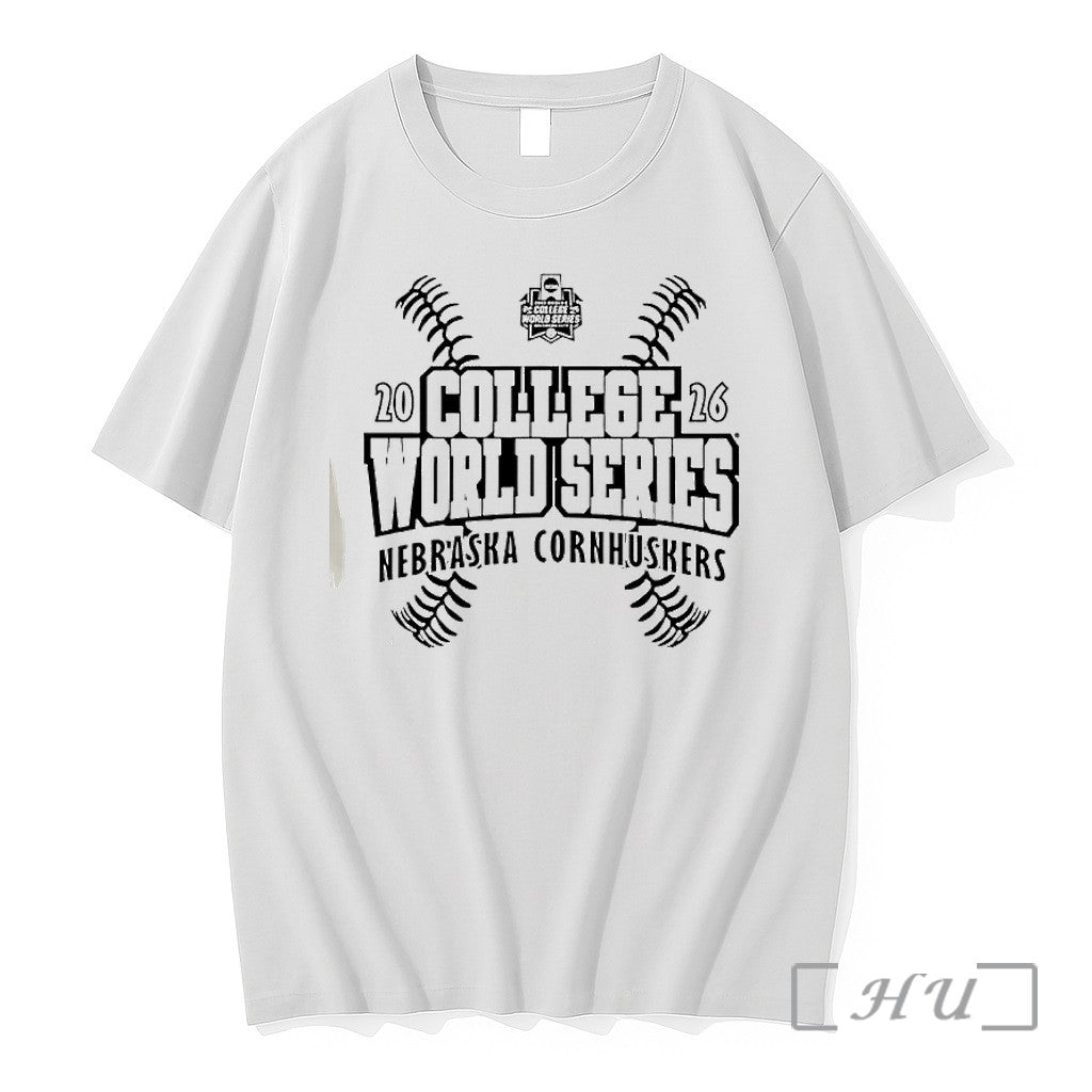 Officials Nebraska Cornhuskers Ncaa Womens College World Series 2026 Softball Unisex T-shirt, Sweatshirt, Hoodie, Long Sleeve Tee - T-Shirt, Sweatshirt, Hoodie