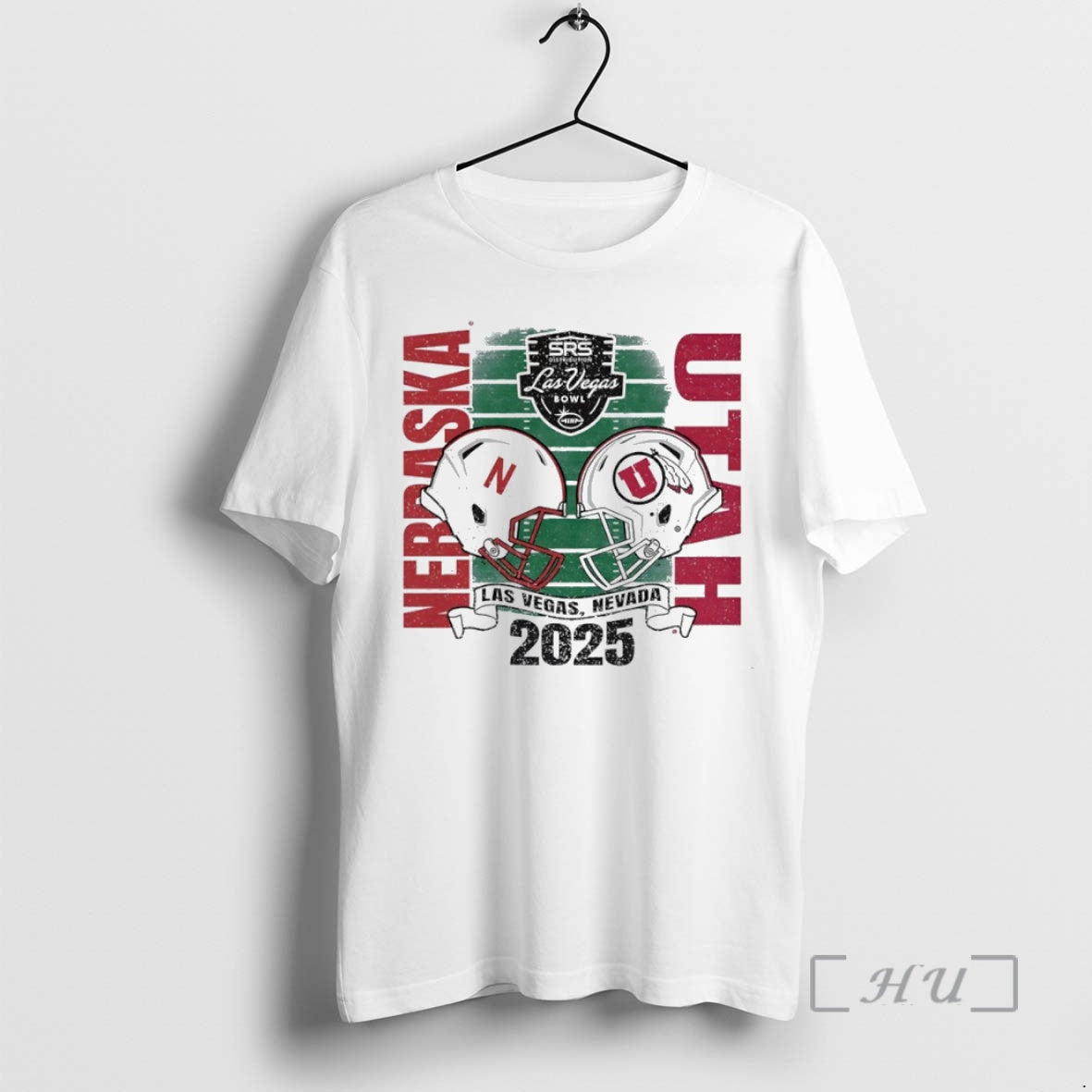 Officials Nebraska Cornhuskers Vs Utah Utes 2025 Las Vegas Bowl Helmet Circle T-Shirts, Hoodie, Sweatshirt - T-Shirt, Sweatshirt, Hoodie