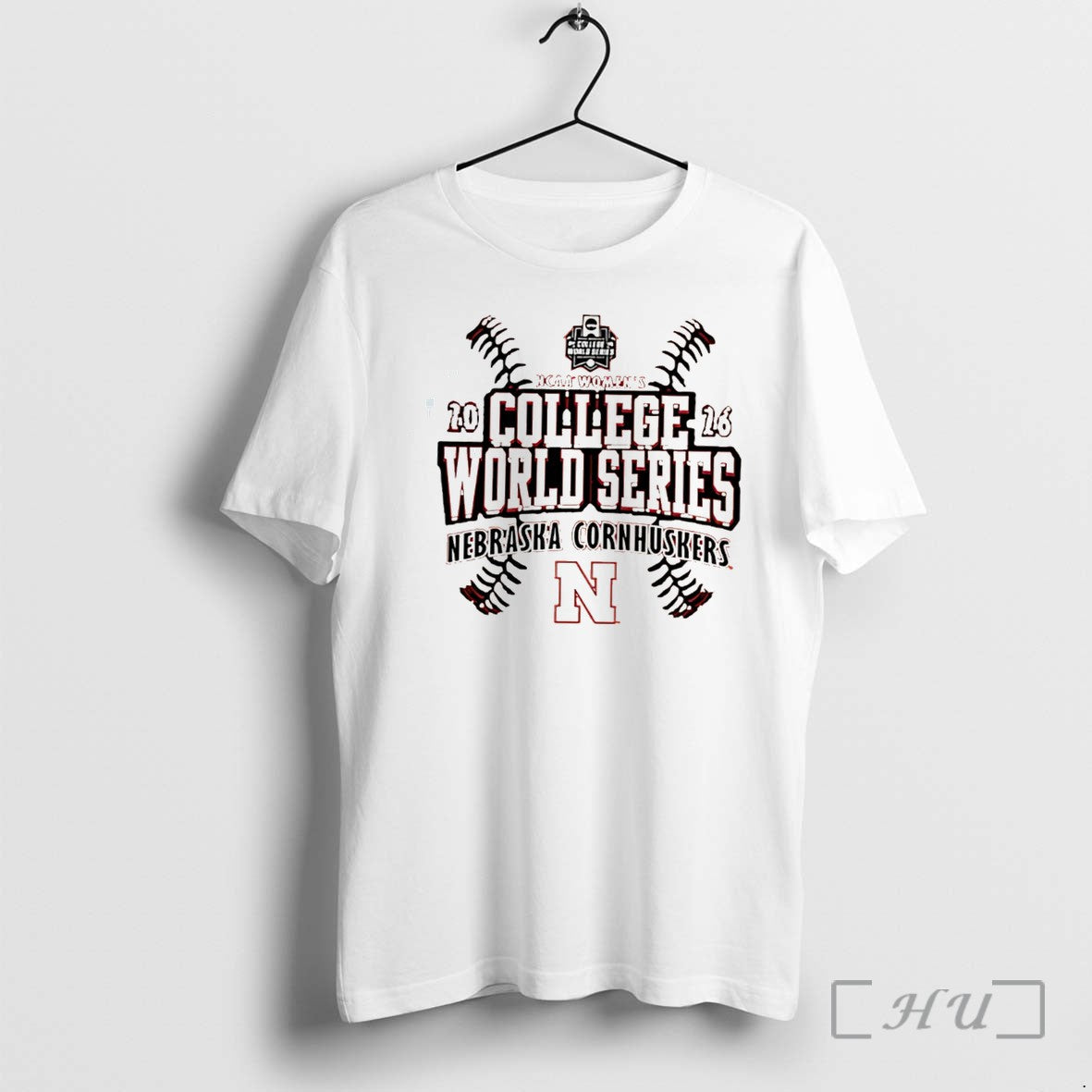 Officials Nebraska Huskers Softball 2026 Womens College World Series Tee Unisex T-shirt, Sweatshirt, Hoodie, Long Sleeve Tee - T-Shirt, Sweatshirt, Hoodie