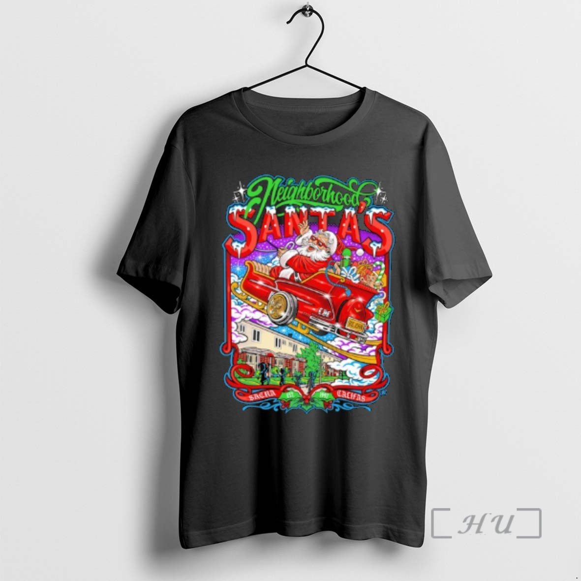 Officials Neighborhood Santas Sacra Califas Est T-Shirts, Hoodie, Sweatshirt - T-Shirt, Sweatshirt, Hoodie
