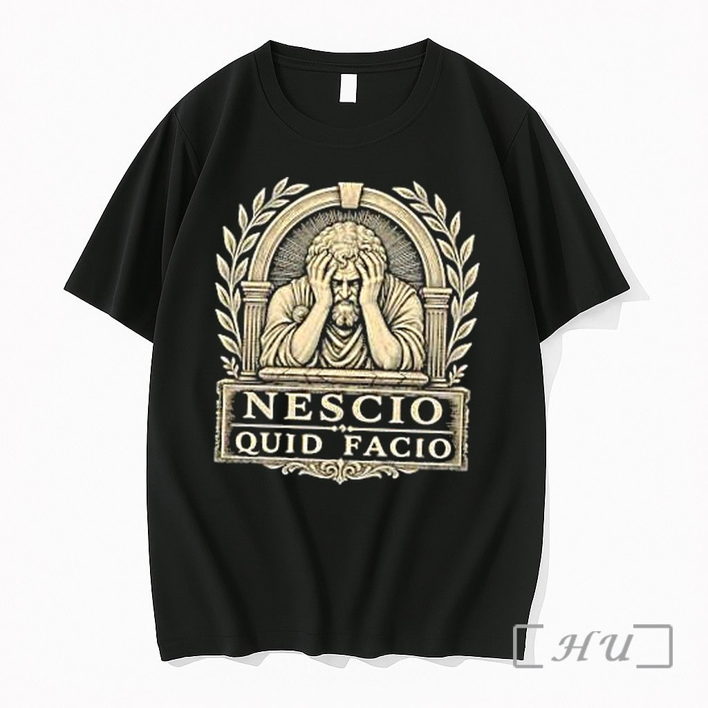 Officials Nescio Quid Facio Premium T Shirts Sweater Hoodie Jpg Unisex T-shirt, Sweatshirt, Hoodie, Long Sleeve Tee - T-Shirt, Sweatshirt, Hoodie
