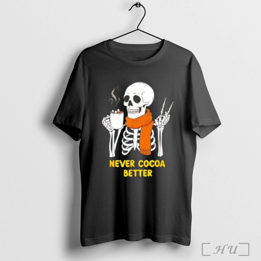 Officials Never Cocoa Better Halloween T Shirt Unisex T-shirt, Sweatshirt, Hoodie, Long Sleeve Tee - T-Shirt, Sweatshirt, Hoodie