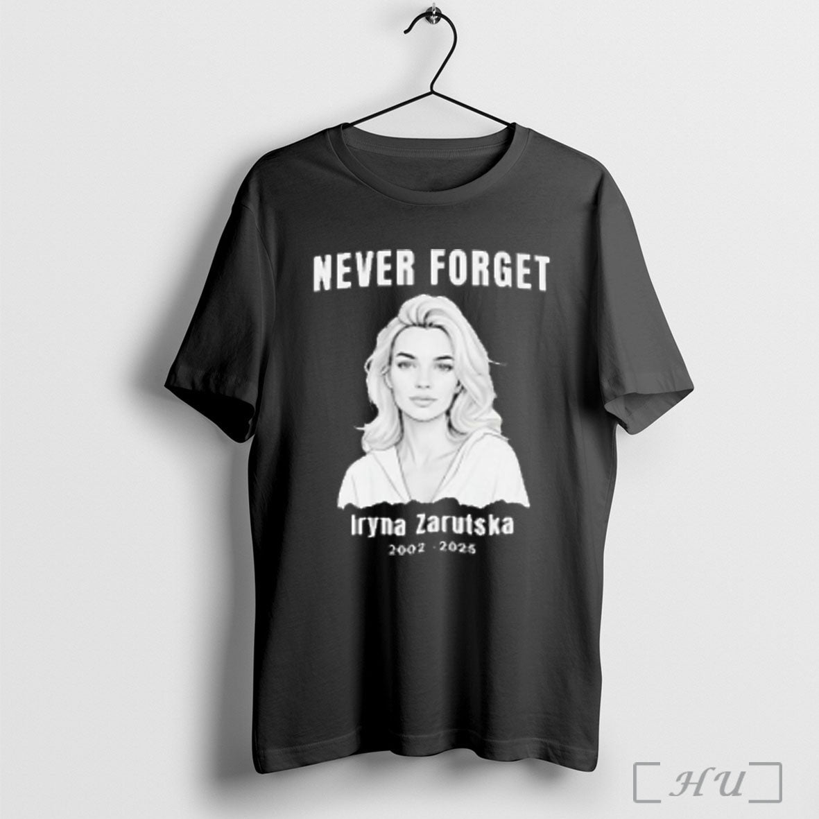 Officials Never Forget Iryna Zarutska 2002 2025 T Shirt Sweatshirt Png Unisex T-shirt, Sweatshirt, Hoodie, Long Sleeve Tee - T-Shirt, Sweatshirt, Hoodie