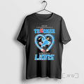 Officials Never Underestimate Teacher Who Loves Detroit Lions Logo T-Shirts, Hoodie, Sweatshirt - T-Shirt, Sweatshirt, Hoodie