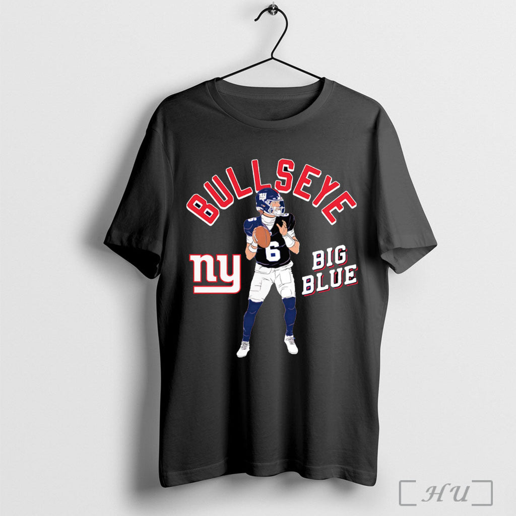 Officials New York Giants Jaxson Dart Player Illustrative T Shirt Unisex T-shirt, Sweatshirt, Hoodie, Long Sleeve Tee - T-Shirt, Sweatshirt, Hoodie