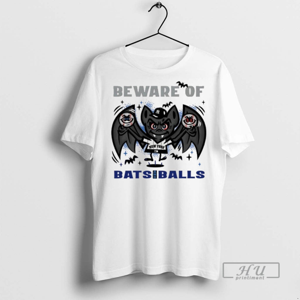 Officials New York Yankees October Beware Of Bats And Balls T Shirt Unisex T-shirt, Sweatshirt, Hoodie, Long Sleeve Tee - T-Shirt, Sweatshirt, Hoodie