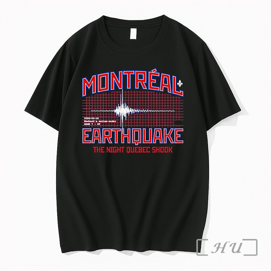 Officials Newhooks Series Under The Montreal Earthquake The Night Quebec Shook Premium T Shirts Sweater - T-Shirt, Sweatshirt, Hoodie