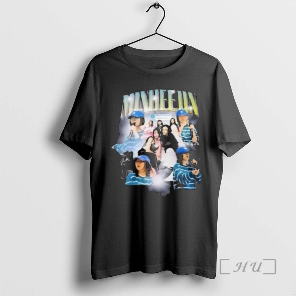 Officials Newjeans Minji Minheejin Viral Circle Black T-Shirts, Hoodie, Sweatshirt - T-Shirt, Sweatshirt, Hoodie