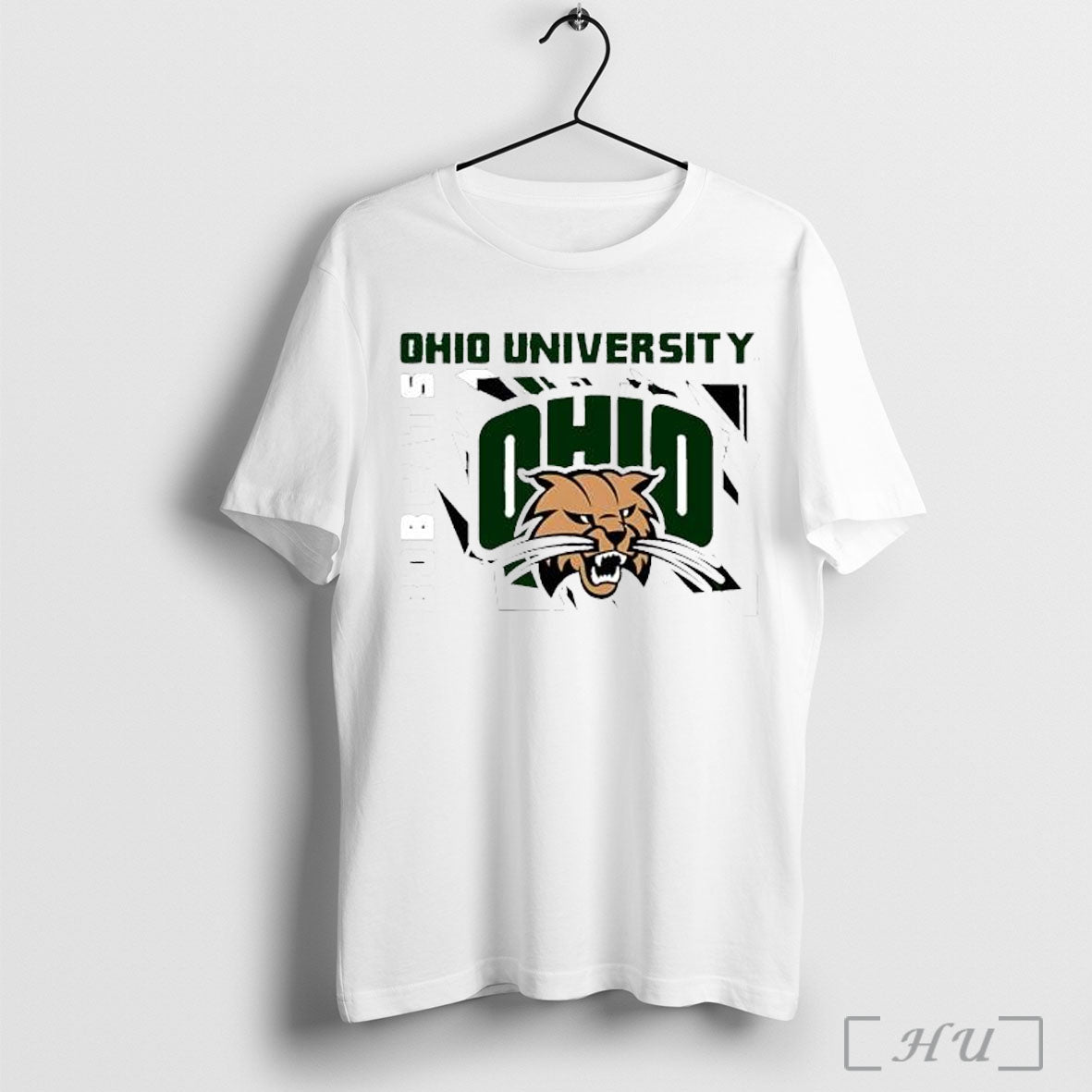 Officials Nice Ohio University Bobcats Ohio Bobcat Head Abstract T Shirt Unisex T-shirt, Sweatshirt, Hoodie, Long Sleeve Tee - T-Shirt, Sweatshirt, Hoodie