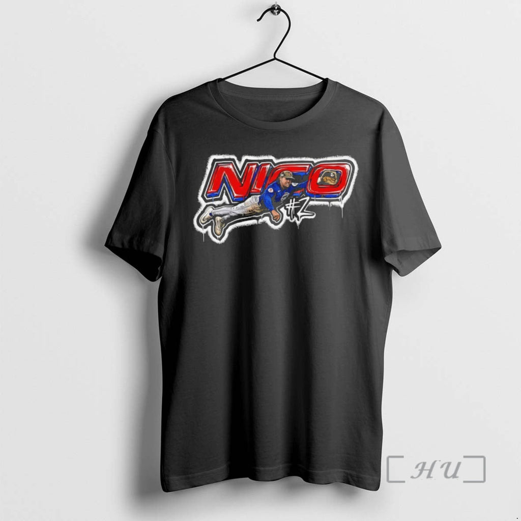 Officials Nico Hoerner 2 Chicago Cubs Baseball Mlb 2026 Graffiti Unisex T-shirt, Sweatshirt, Hoodie, Long Sleeve Tee - T-Shirt, Sweatshirt, Hoodie