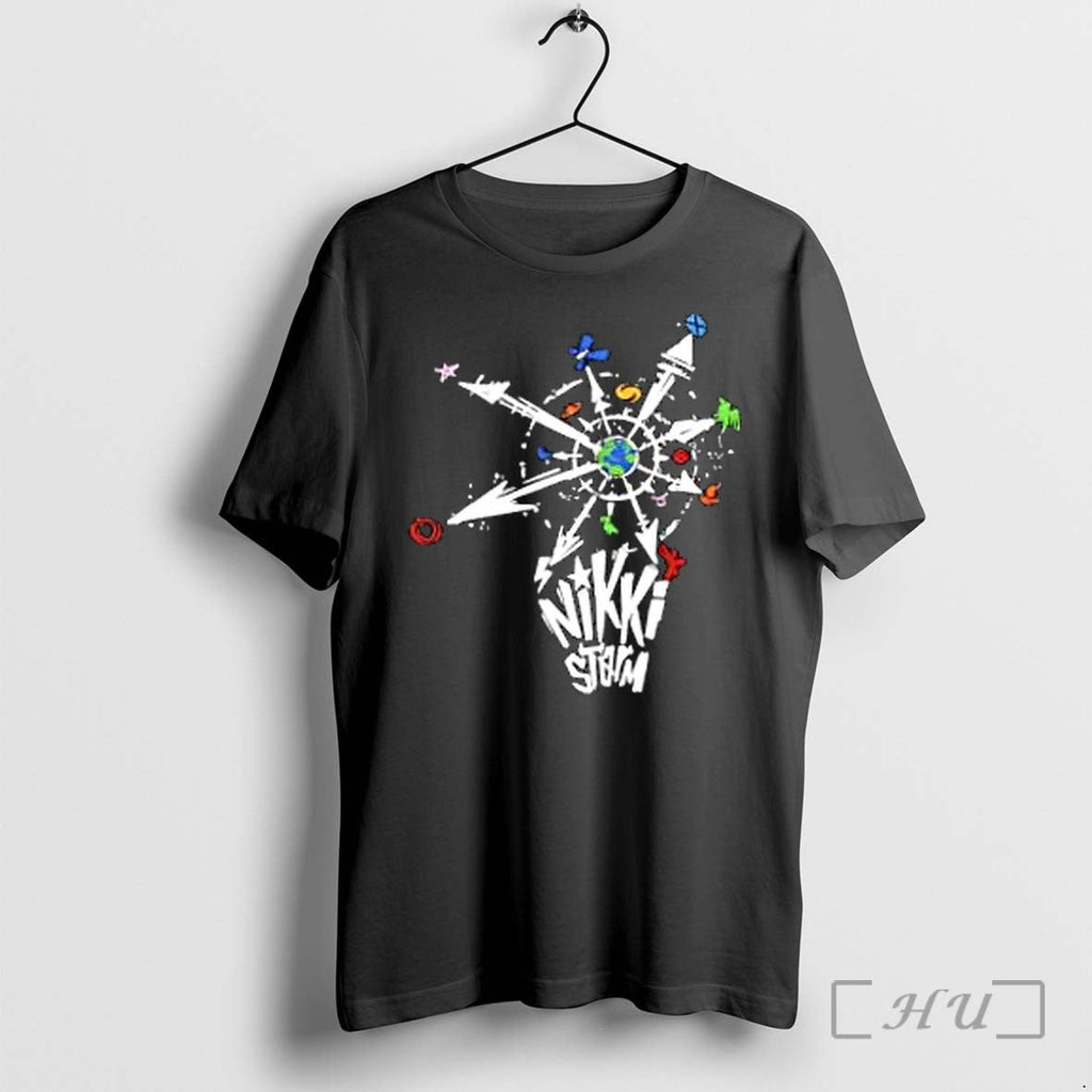 Officials Nikki Storm Multiverse Fandom Compass Earth Arrow Unisex T-shirt, Sweatshirt, Hoodie, Long Sleeve Tee - T-Shirt, Sweatshirt, Hoodie