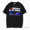 Officials Non Employee Of The Month Gamer Video Game Slacker Humor Black Premium T Shirts Unisex T-shirt, Sweatshirt, Hoodie, Long Sleeve Tee - T-Shirt, Sweatshirt, Hoodie