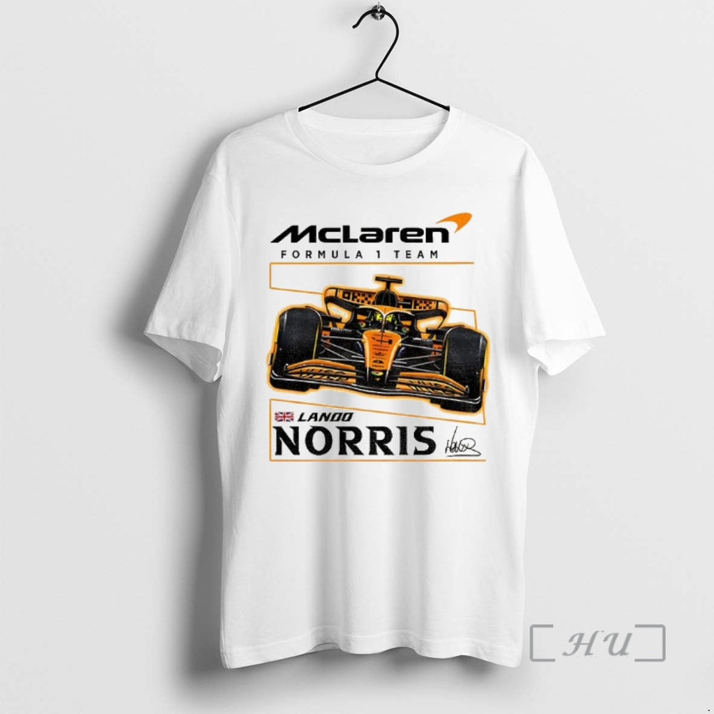 Officials Norris Formula One Mclaren Mcl39 2025 Signature T-Shirts, Hoodie, Sweatshirt - T-Shirt, Sweatshirt, Hoodie