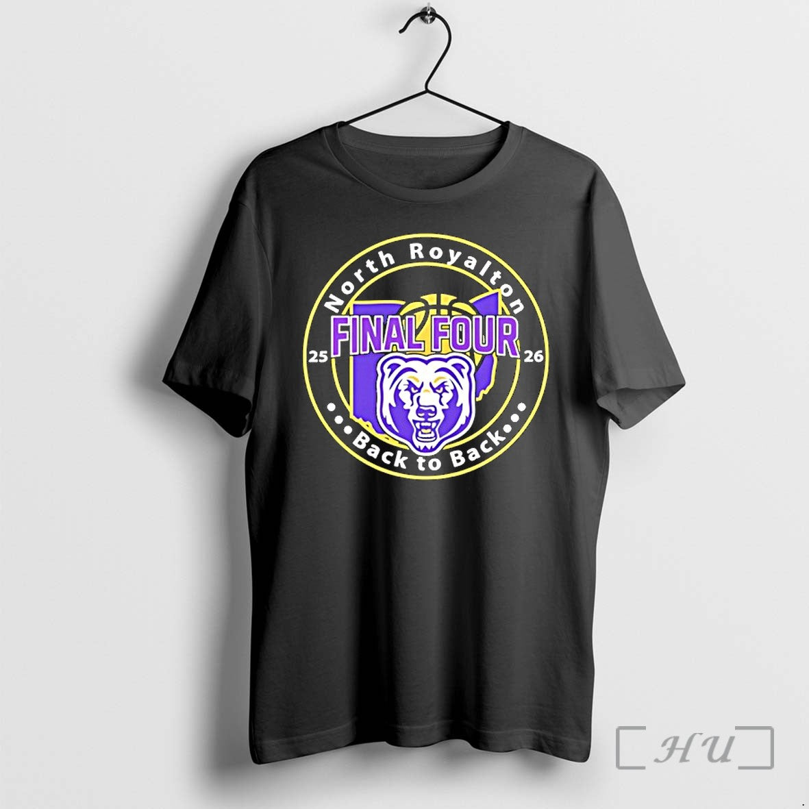 Officials North Royalton Bears Final Four Back To Back 2025 2026 Basketball Premium T Shirts - T-Shirt, Sweatshirt, Hoodie