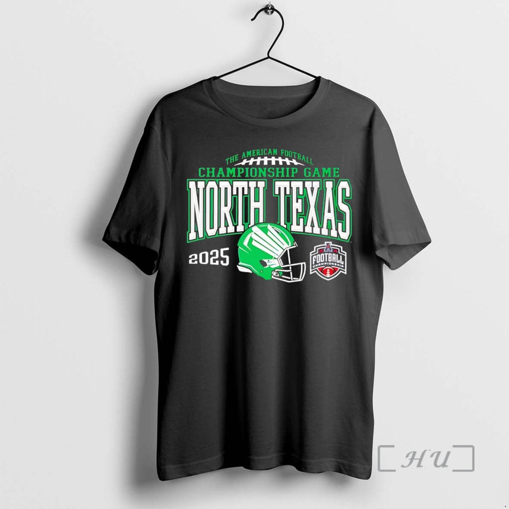 Officials North Texas Mean Green 2025 Aac Football Championship T-Shirts, Hoodie, Sweatshirt - T-Shirt, Sweatshirt, Hoodie