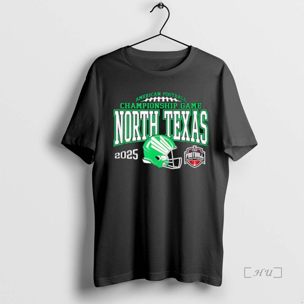 Officials North Texas Mean Green American Football Championship Game 2025 T-Shirts, Hoodie, Sweatshirt - T-Shirt, Sweatshirt, Hoodie