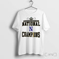 Officials Northwestern Wildcats 2026 Ncaa Womens Lacrosse National Champions Locker Room Tee Premium T Shirts - T-Shirt, Sweatshirt, Hoodie