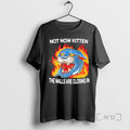 Officials Not Now Kitten The Walls Are Closing In Unisex T-shirt, Sweatshirt, Hoodie, Long Sleeve Tee - T-Shirt, Sweatshirt, Hoodie