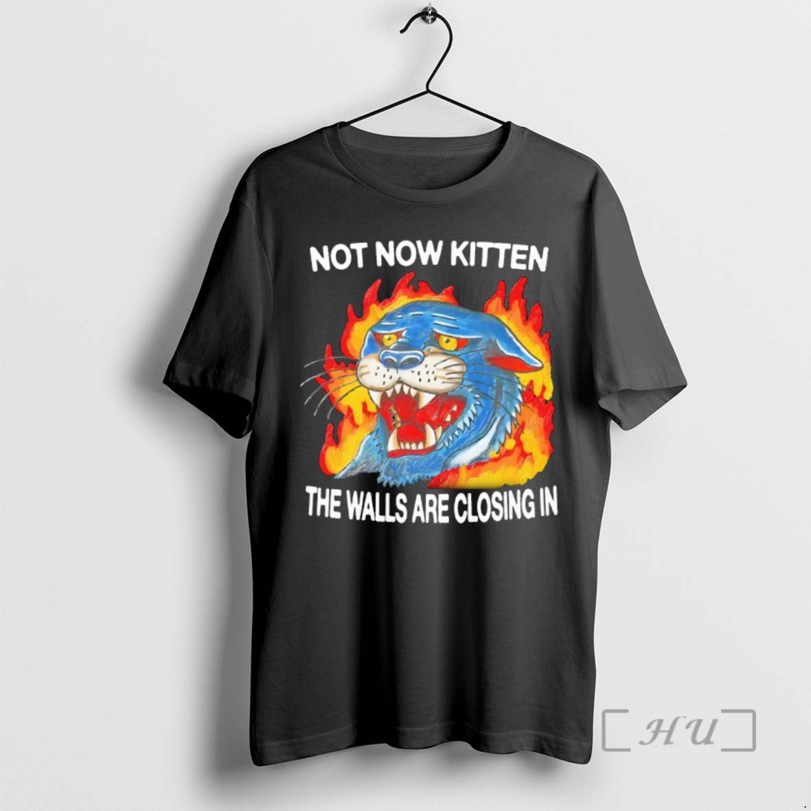 Officials Not Now Kitten The Walls Are Closing In Unisex T-shirt, Sweatshirt, Hoodie, Long Sleeve Tee - T-Shirt, Sweatshirt, Hoodie