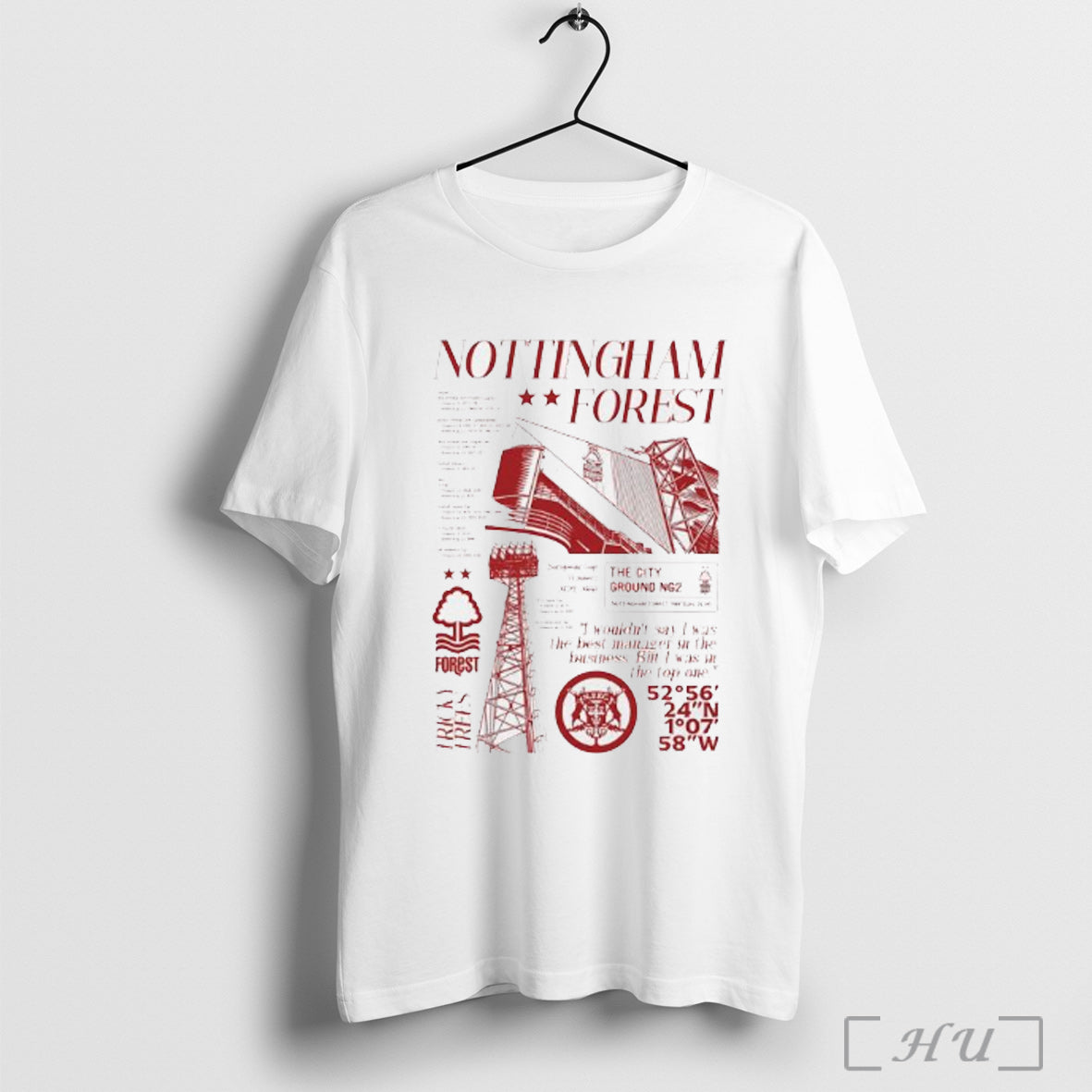 Officials Nottingham Forest I Wouldnt Say I Was The Best Manager In The Business Unisex T-shirt, Sweatshirt, Hoodie, Long Sleeve Tee - T-Shirt, Sweatshirt, Hoodie