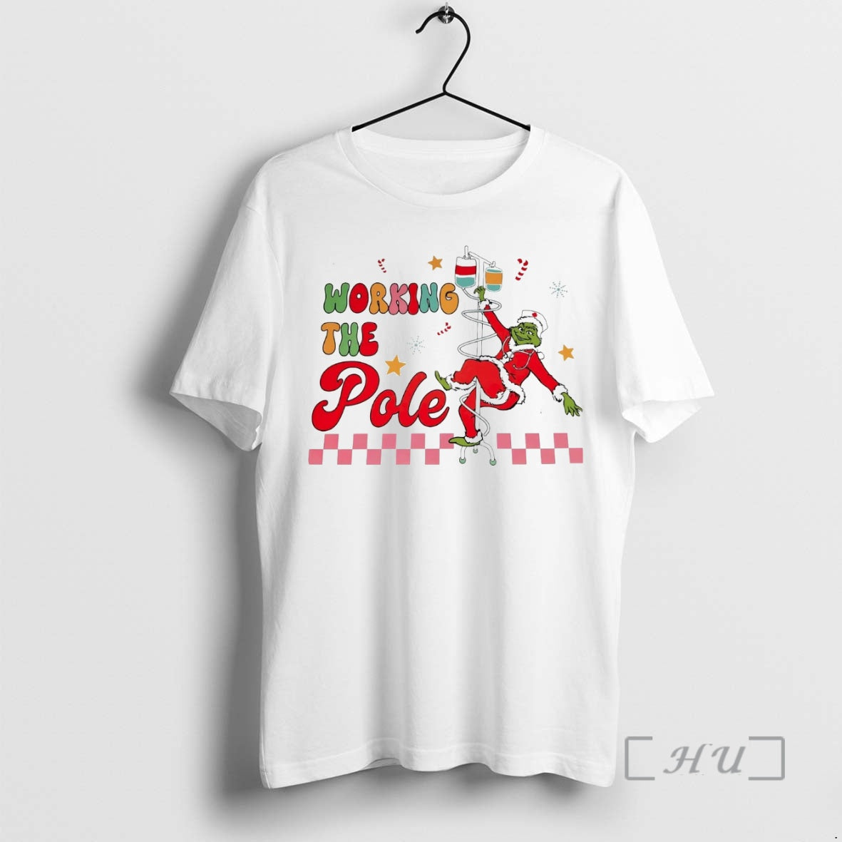 Officials Nurse Grinch Working Pole T-Shirts, Hoodie, Sweatshirt - T-Shirt, Sweatshirt, Hoodie