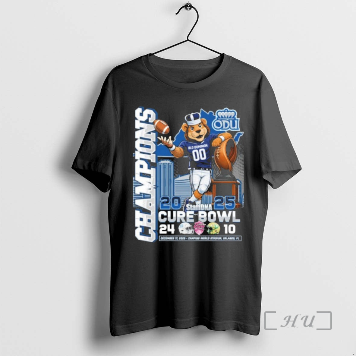 Officials Odu Monarchs Mascot 2025 Cure Bowl Champions Score T-Shirts, Hoodie, Sweatshirt - T-Shirt, Sweatshirt, Hoodie
