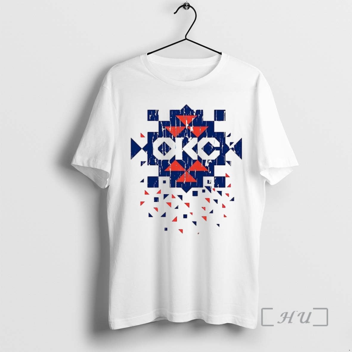 Officials Okc Thunder Diamond Pattern Native T-Shirts, Hoodie, Sweatshirt - T-Shirt, Sweatshirt, Hoodie